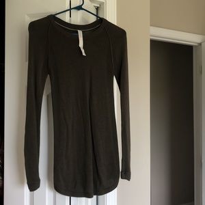 Lululemon Olive Green Tunic Sweater